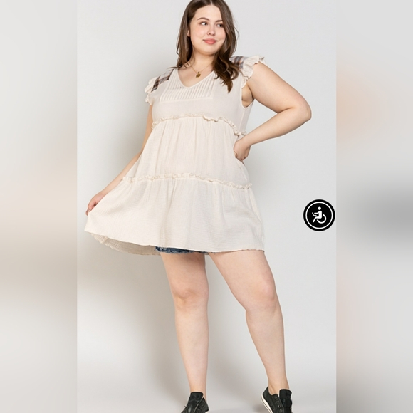 POL Tops - #083 Sale! Last one POL Very Cute Plus Size Top